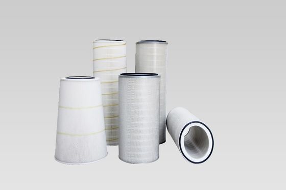 Pemisahan Udara Membersihkan Sendiri Elemen Filter Udara Mesin 660mm