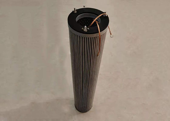 Suhu Tinggi 800m3 / H 99,9% Filter Cartridge Kolektor Debu