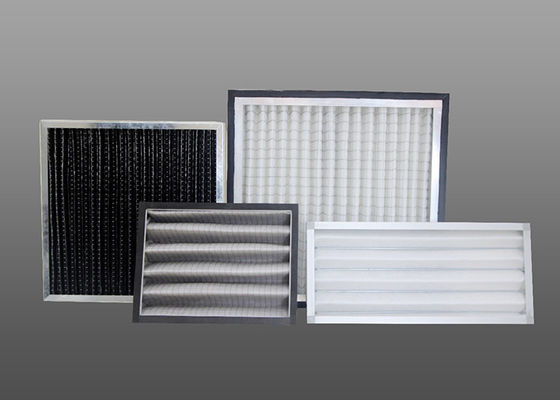 Filter Panel Lipit Profil Paduan Aluminium