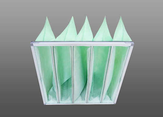 Filter Udara Saku F8 Efisiensi 95% Sintetis yang Diimpor