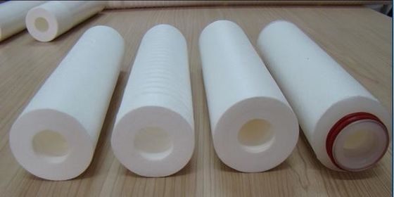 Bahan Tersuspensi 100um PP Melt Blown Filter Cartridge