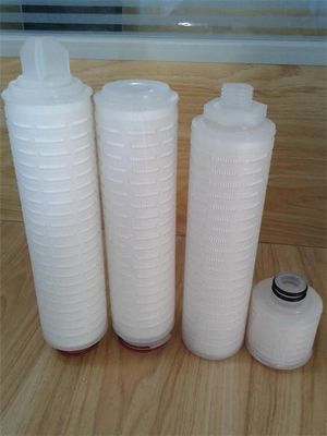 asam tahan basa 40 ″ PP 20 Micron Pleated Water Filter