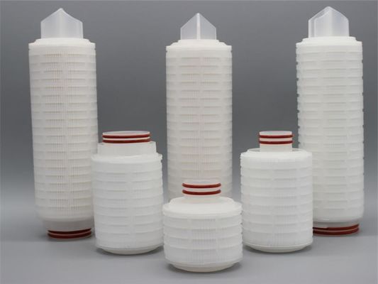 PES Film 50um PP Pleated Filter Cartridge mikroporous