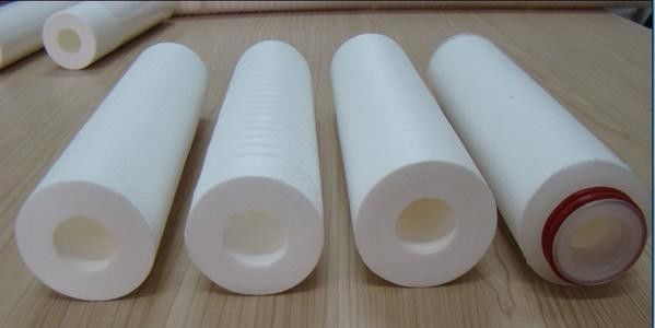 Bahan Tersuspensi 100um PP Melt Blown Filter Cartridge
